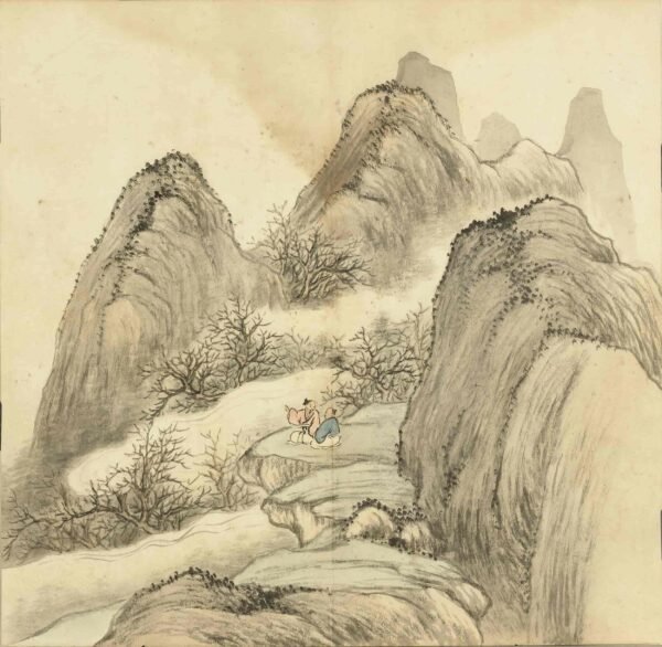 Four Seasons Landscape Album(Scroll)四时山水图册 - 图片 9