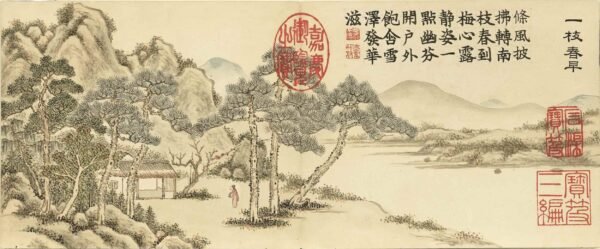 Ten Thousand Auspicious Omens for the New Year Album（Scroll）岁朝衍万图册 - 图片 2