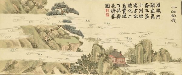 Ten Thousand Auspicious Omens for the New Year Album（Scroll）岁朝衍万图册 - 图片 11