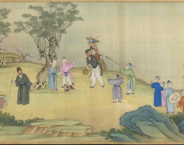 Spring Festival in a Peaceful Market（Scroll）太平春市图卷 - 图片 4
