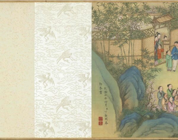 Spring Festival in a Peaceful Market（Scroll）太平春市图卷 - 图片 8