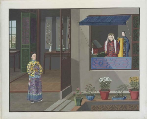 Export Paintings from the Imperial Court A Qing Dynasty Visual Encyclopedia for Emperor Franz I of Austria（Scroll）奥地利国家图书馆藏外销画 - 图片 4