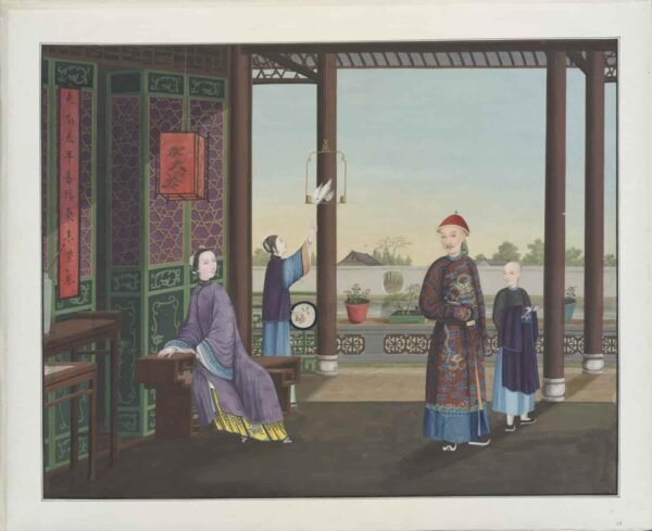 Export Paintings from the Imperial Court A Qing Dynasty Visual Encyclopedia for Emperor Franz I of Austria（Scroll）奥地利国家图书馆藏外销画 - 图片 6