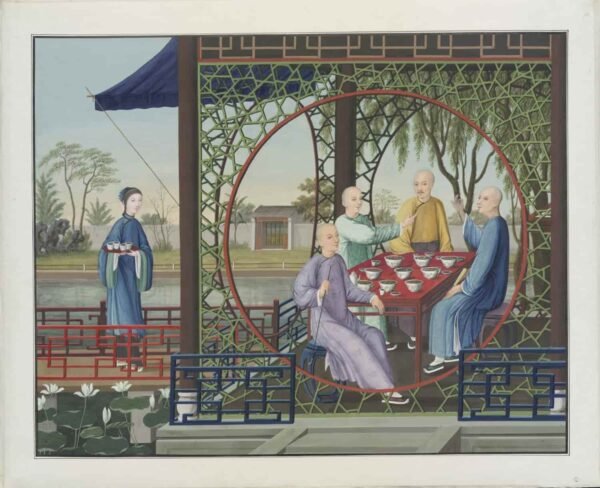 Export Paintings from the Imperial Court A Qing Dynasty Visual Encyclopedia for Emperor Franz I of Austria（Scroll）奥地利国家图书馆藏外销画 - 图片 7