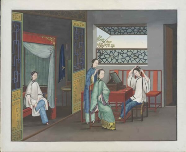 Export Paintings from the Imperial Court A Qing Dynasty Visual Encyclopedia for Emperor Franz I of Austria（Scroll）奥地利国家图书馆藏外销画 - 图片 8