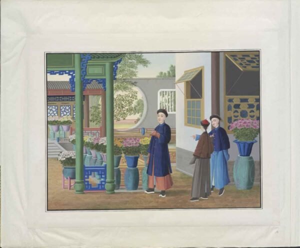 Export Paintings from the Imperial Court A Qing Dynasty Visual Encyclopedia for Emperor Franz I of Austria（Scroll）奥地利国家图书馆藏外销画 - 图片 9