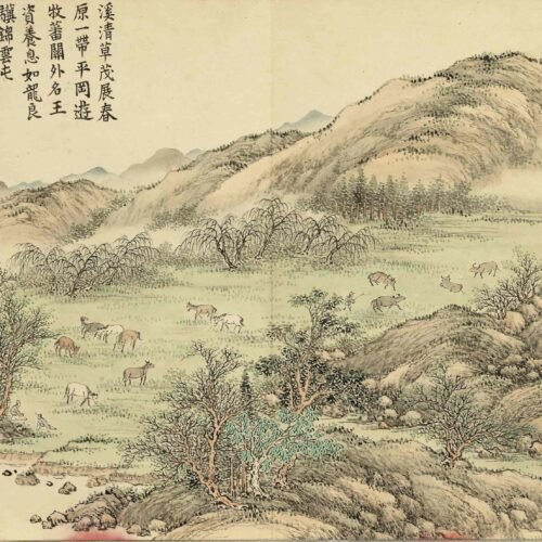 Cross-cultural adaptation of Bai Juyi’s poetry长恨歌图
