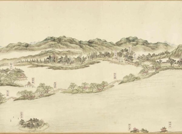 Ten Scenes of West Lake Scroll西湖十景图卷