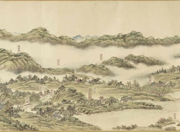 Ten Scenes of West Lake Scroll西湖十景图卷 - 图片 2