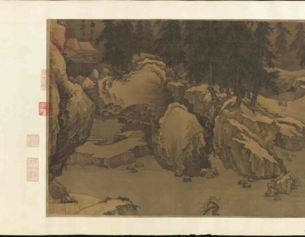 Streams and Mountains under Snow historical context溪山雪意图 - 图片 5