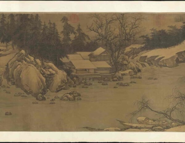 Streams and Mountains under Snow historical context溪山雪意图