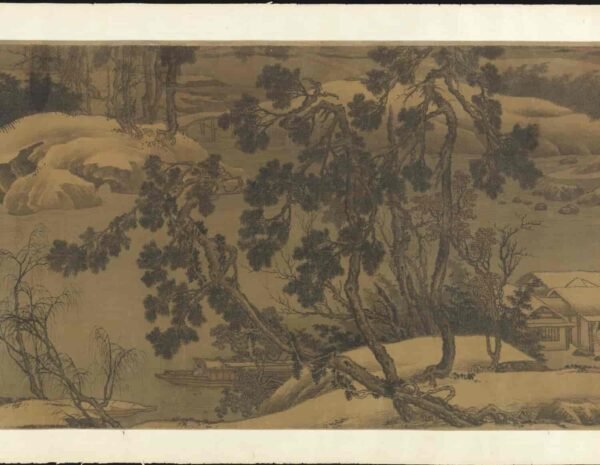 Streams and Mountains under Snow historical context溪山雪意图 - 图片 3