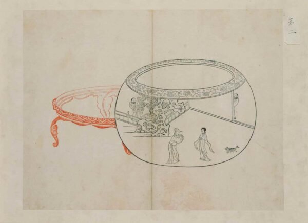 The Romance of the West Chamber Woodblock Prints（Scroll）西厢记版画 - 图片 4