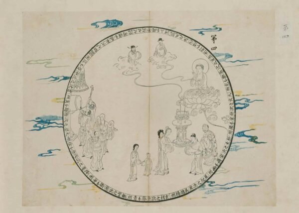 The Romance of the West Chamber Woodblock Prints（Scroll）西厢记版画 - 图片 6