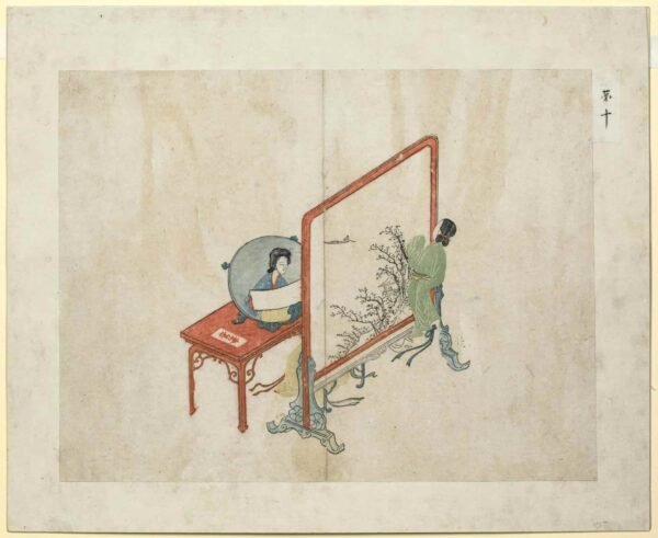 The Romance of the West Chamber Woodblock Prints（Scroll）西厢记版画 - 图片 12