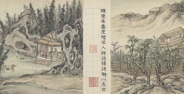 Sun Kehong’s literati lifestyle themes（Scroll）销闲清课图 - 图片 6