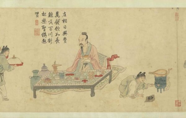 Tang Dynasty Eight Immortals cultural legacy（Scroll）饮中八仙图卷 - 图片 5