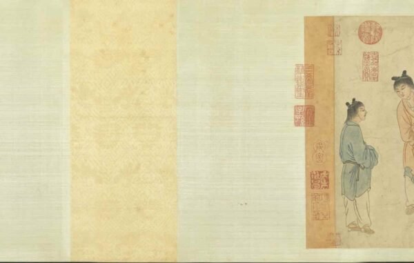 Tang Dynasty Eight Immortals cultural legacy（Scroll）饮中八仙图卷 - 图片 12