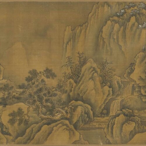 Yu the Great’s mythological and artistic significance（Scroll）禹王治水图卷