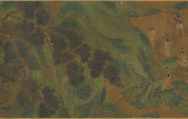 Yu the Great’s mythological and artistic significance（Scroll）禹王治水图卷 - 图片 8