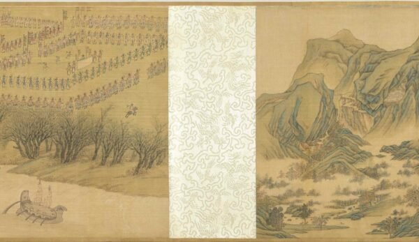 Seasonal symbolism in Qing court art月令图卷 - 图片 3