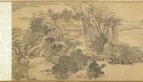 Seasonal symbolism in Qing court art月令图卷