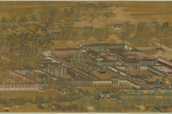 Architectural and historical accuracy in Yue Kingdom depictions越王宫殿图卷 - 图片 4