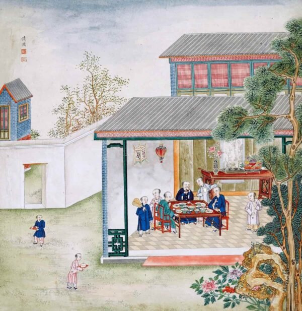Paintings of the Porcelain Production and Transport(Scroll)瓷器制运图 - 图片 7